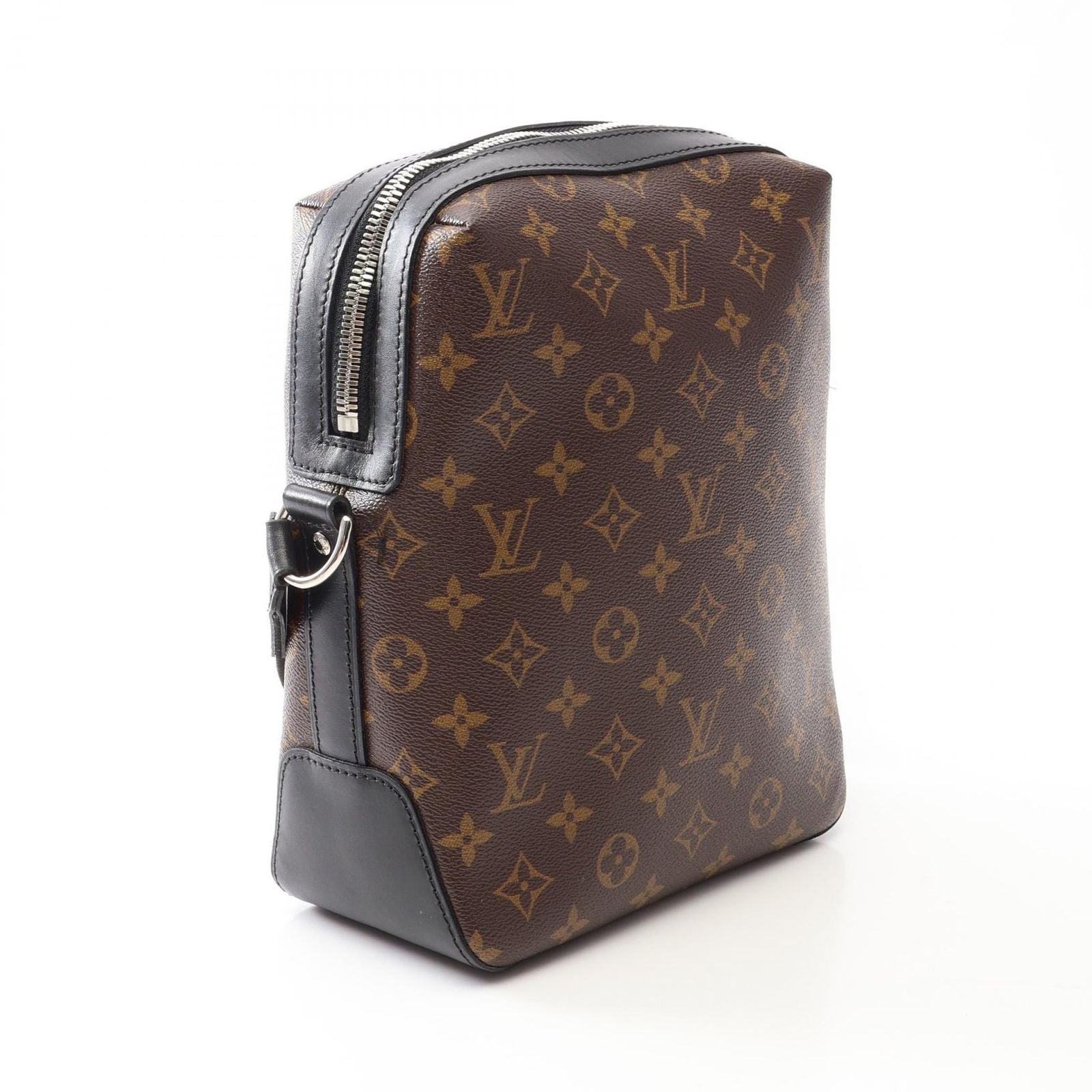 Louis Vuitton Shoulder Bag Torres PM Monogram Macassar Canvas Leather — view 2