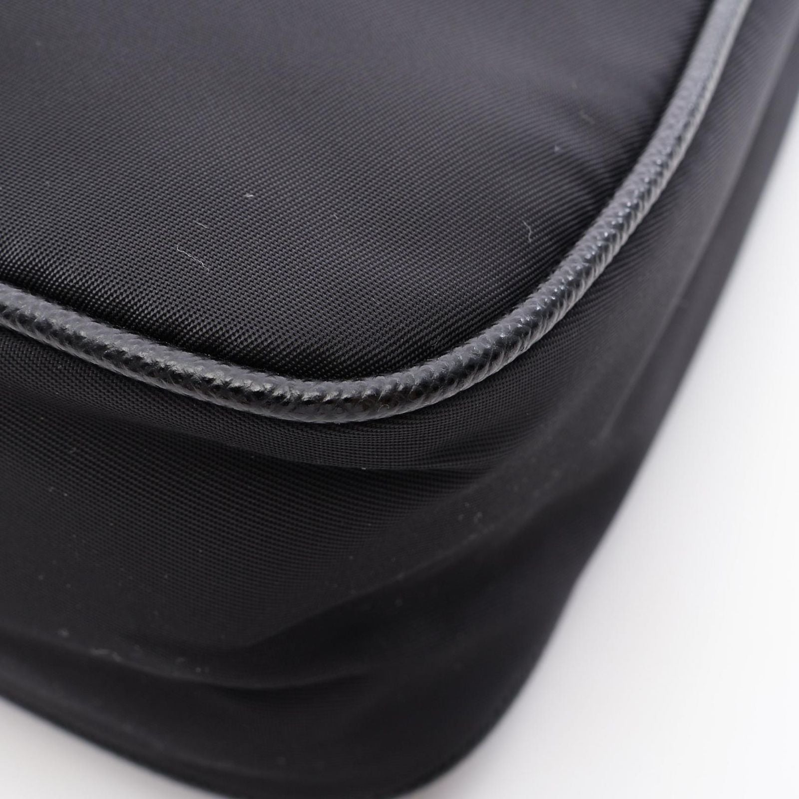 Prada Tessuto Saffiano Re Edition Re-Nylon Mini Bag Black Nylon Leather — view 5