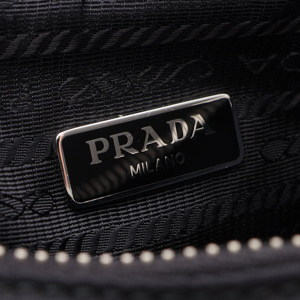 Prada Tessuto Saffiano Re Edition Re-Nylon Mini Bag Black Nylon Leather — view 4