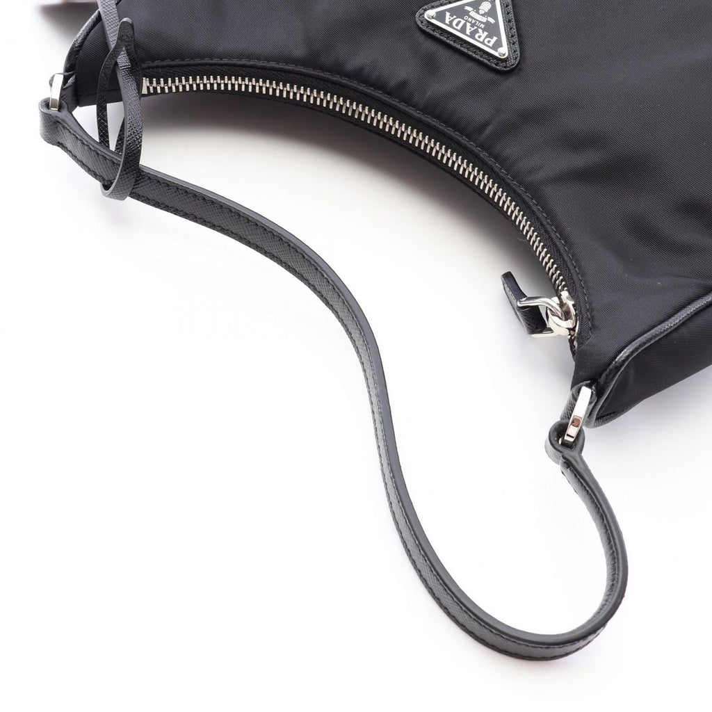Prada Tessuto Saffiano Re Edition Re-Nylon Mini Bag Black Nylon Leather — view 7