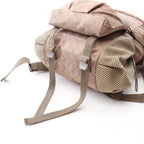 Bottega Veneta Backpack Trekking Intrecciato Beige Nylon — view 5
