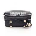 Dior Shoulder Bag Camp White Black Leather Small