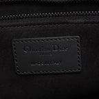 Dior Handbag Lady Dior Large Cannage Matte 2-Way Black Leather Lady Dior Tote — view 4