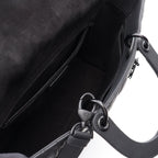 Dior Handbag Lady Dior Large Cannage Matte 2-Way Black Leather Lady Dior Tote — view 3