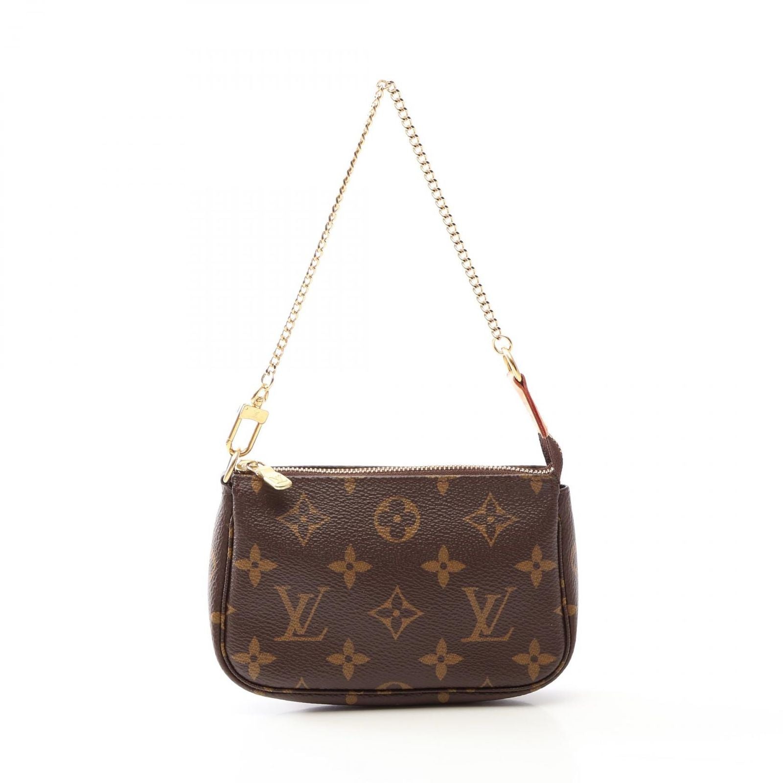 Louis Vuitton Handbag Mini Pochette Accessoire Monogram Canvas Leather