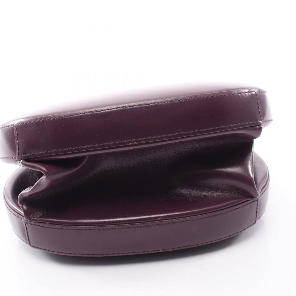 Loewe Handbag Anagram 2-Way Purple Leather Shoulder — view 7