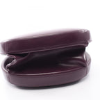 Loewe Handbag Anagram 2-Way Purple Leather Shoulder — view 7