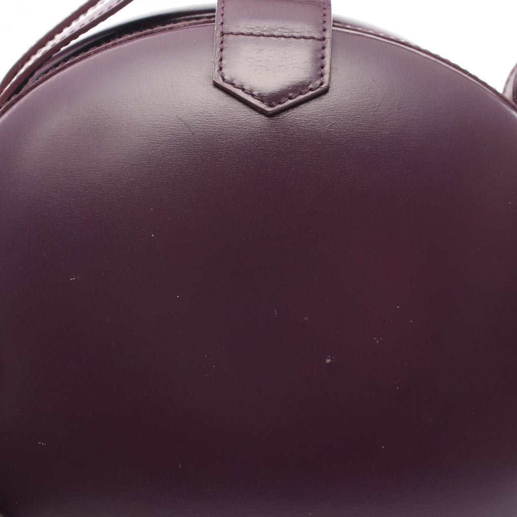 Loewe Handbag Anagram 2-Way Purple Leather Shoulder — view 6