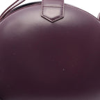 Loewe Handbag Anagram 2-Way Purple Leather Shoulder — view 6