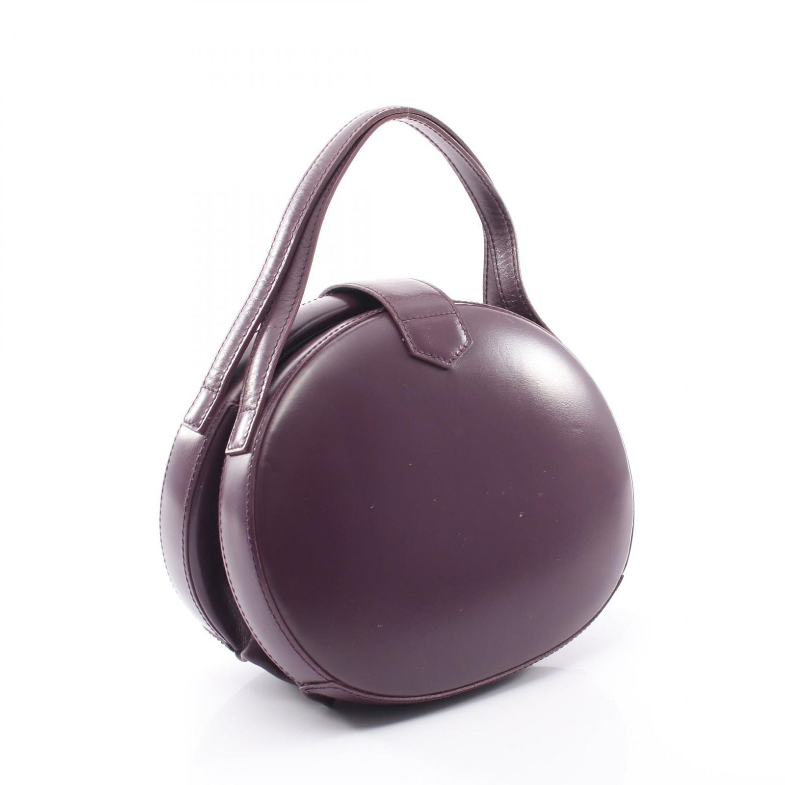 Loewe Handbag Anagram 2-Way Purple Leather Shoulder — view 2