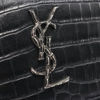 Saint Laurent Paris Shoulder Bag Lou Monogram Croco — view 8