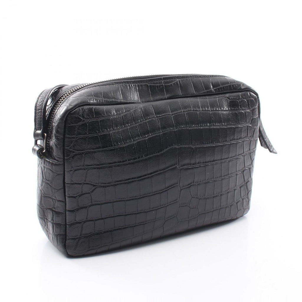 Saint Laurent Paris Shoulder Bag Lou Monogram Croco — view 2
