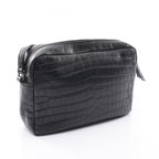 Saint Laurent Paris Shoulder Bag Lou Monogram Croco — view 2