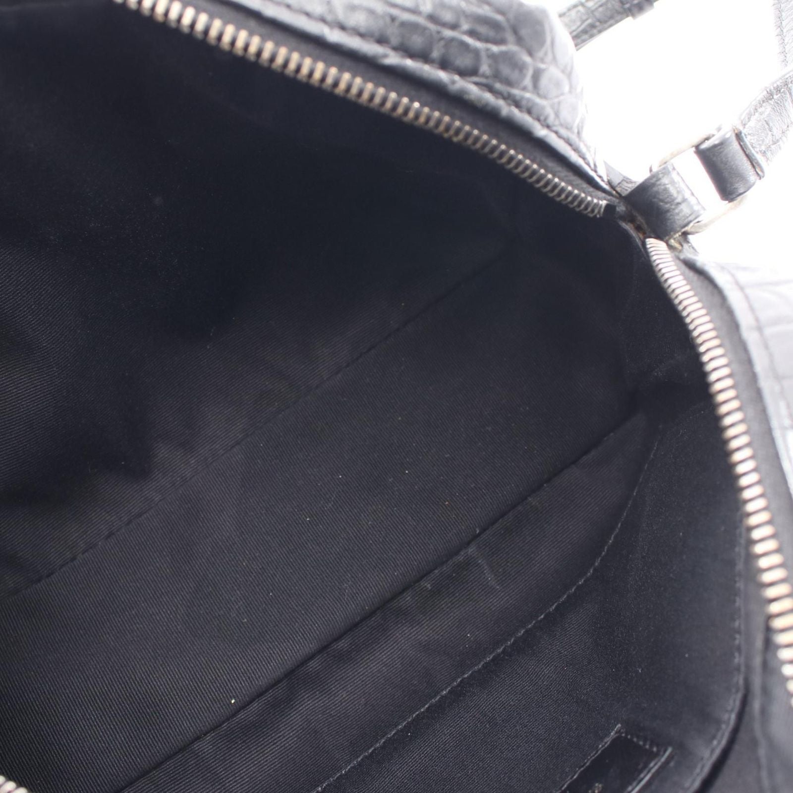 Saint Laurent Paris Shoulder Bag Lou Monogram Croco — view 9