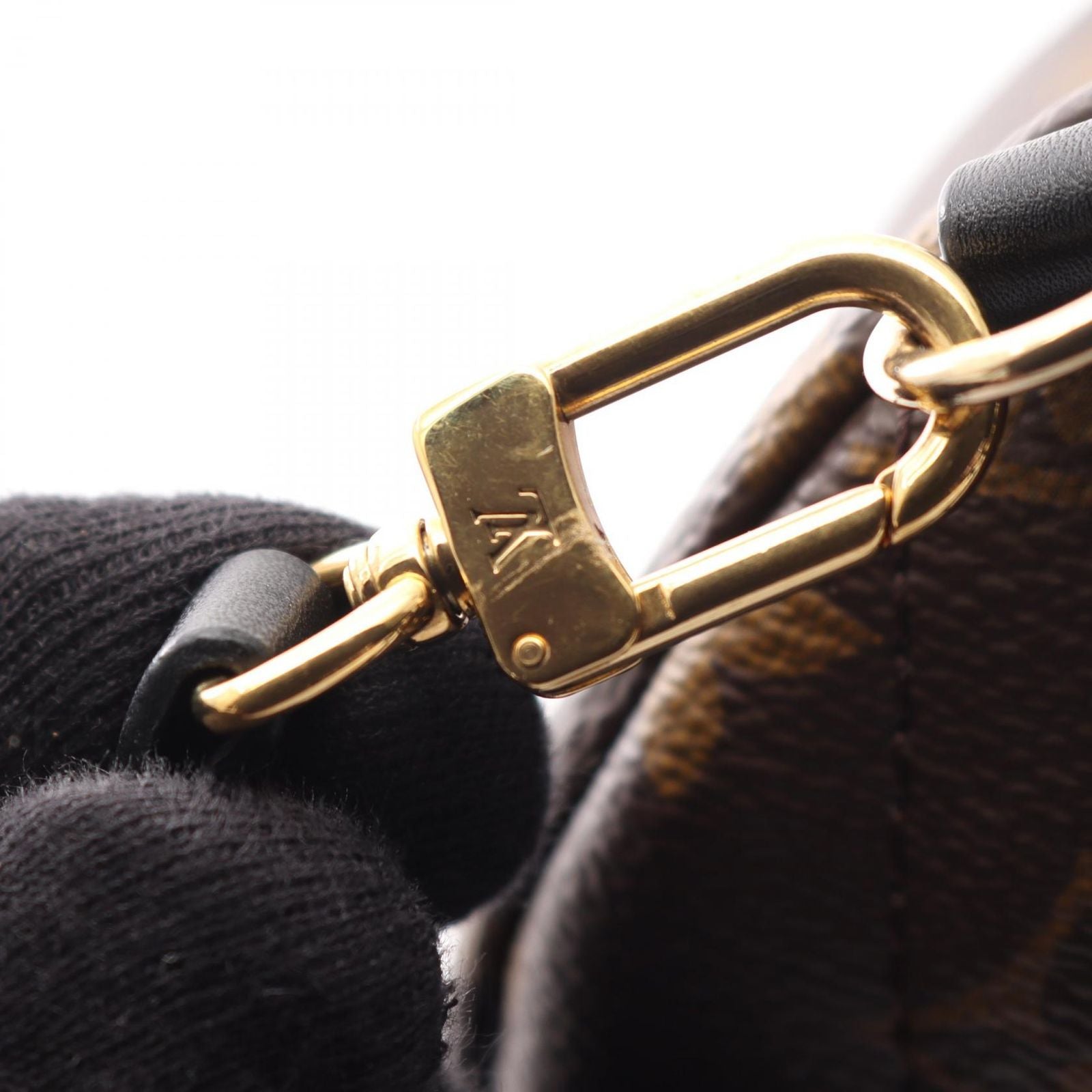 Louis Vuitton Backpack Palm Springs Mini Monogram Canvas Leather — view 8