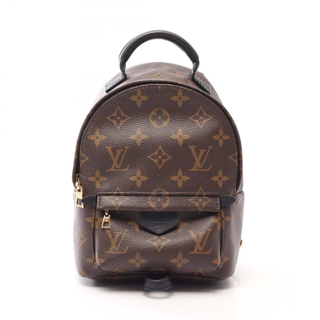 Louis Vuitton Backpack Palm Springs Mini Monogram Canvas Leather