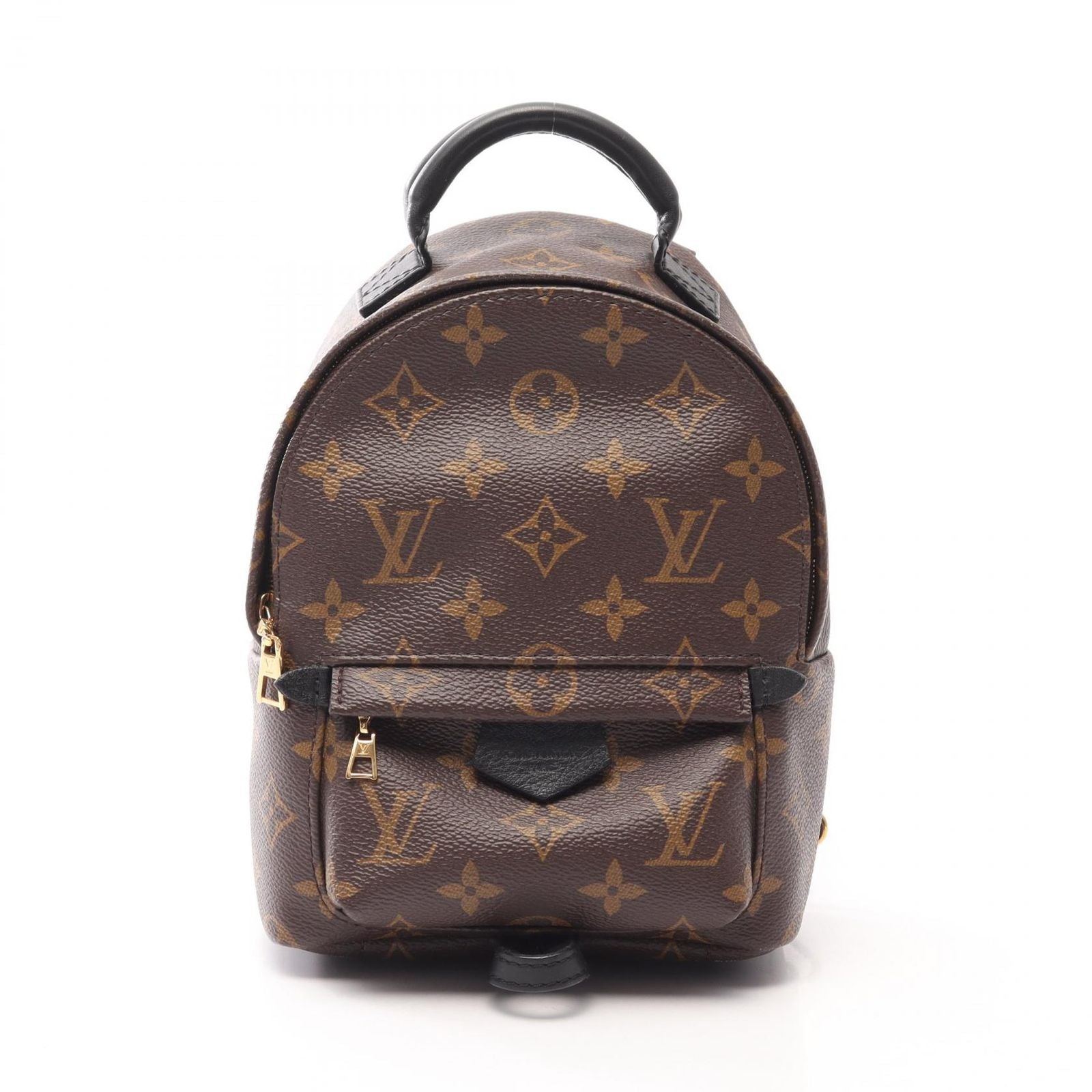 Louis Vuitton Backpack Palm Springs Mini Monogram Canvas Leather