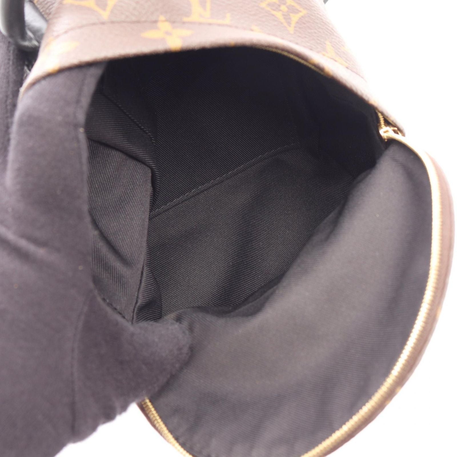 Louis Vuitton Backpack Palm Springs Mini Monogram Canvas Leather — view 3