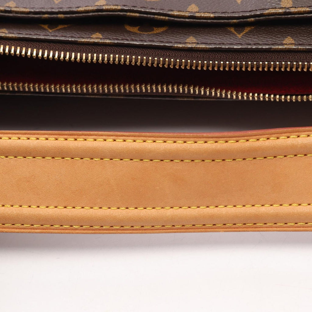 Louis Vuitton Shoulder Bag Viva City GM Monogram Canvas Leather — view 7