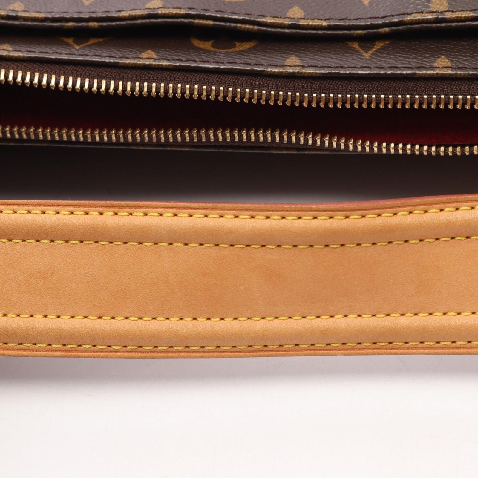 Louis Vuitton Shoulder Bag Viva City GM Monogram Canvas Leather — view 7