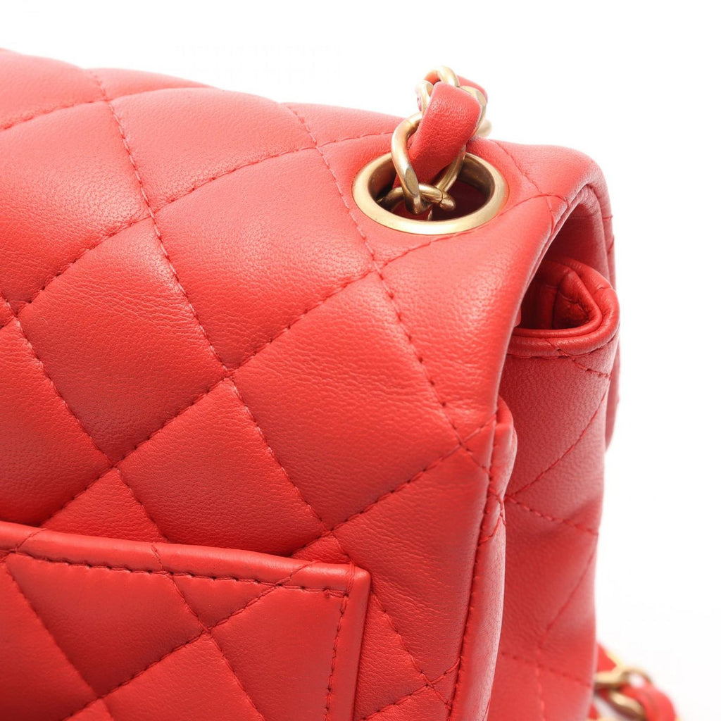 Chanel Shoulder Bag Mini Quilted Lambskin Chain — view 8