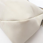 Prada Shoulder Bag Emme Large White Leather — view 7