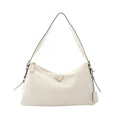 Prada Shoulder Bag Emme Large White Leather