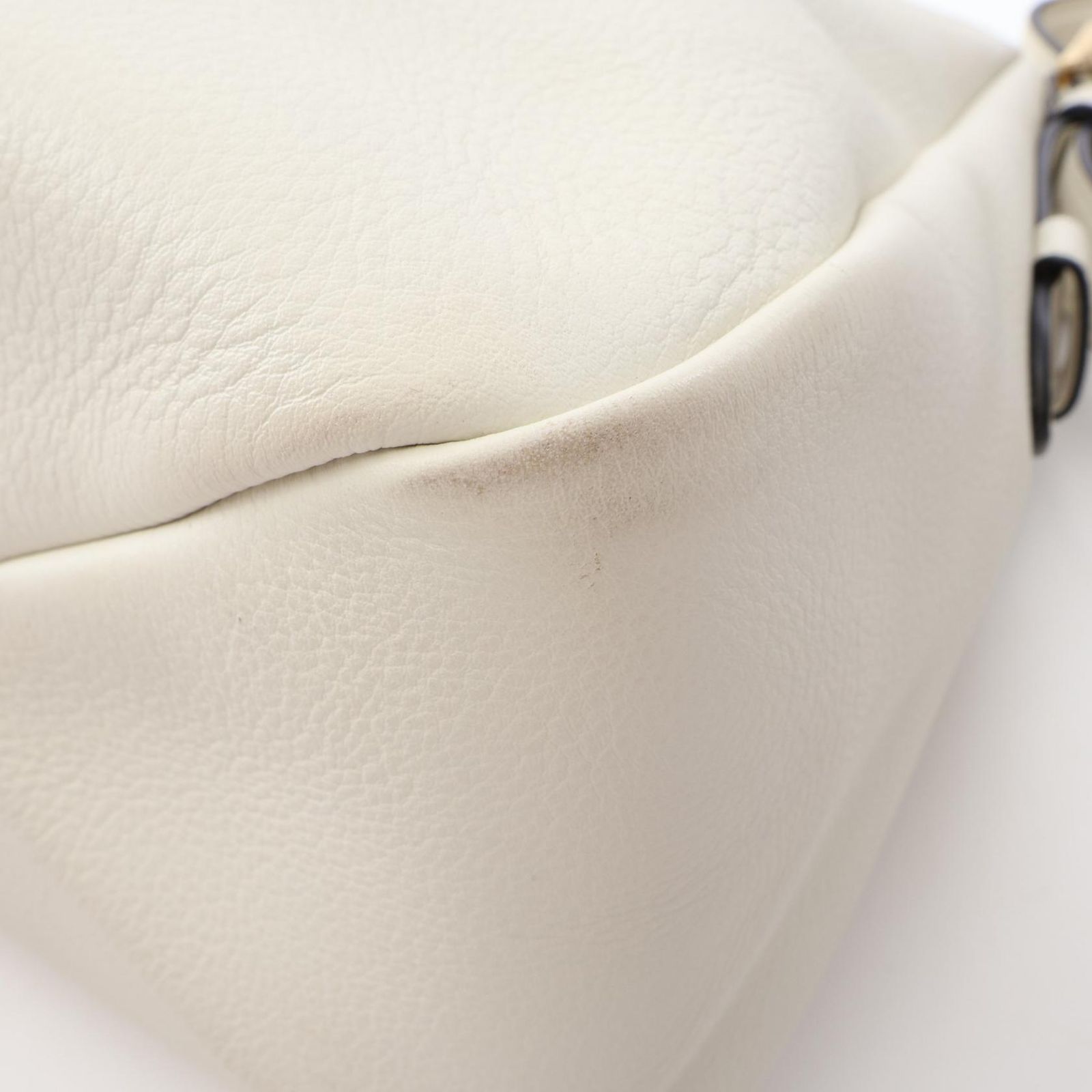 Prada Shoulder Bag Emme Large White Leather — view 6
