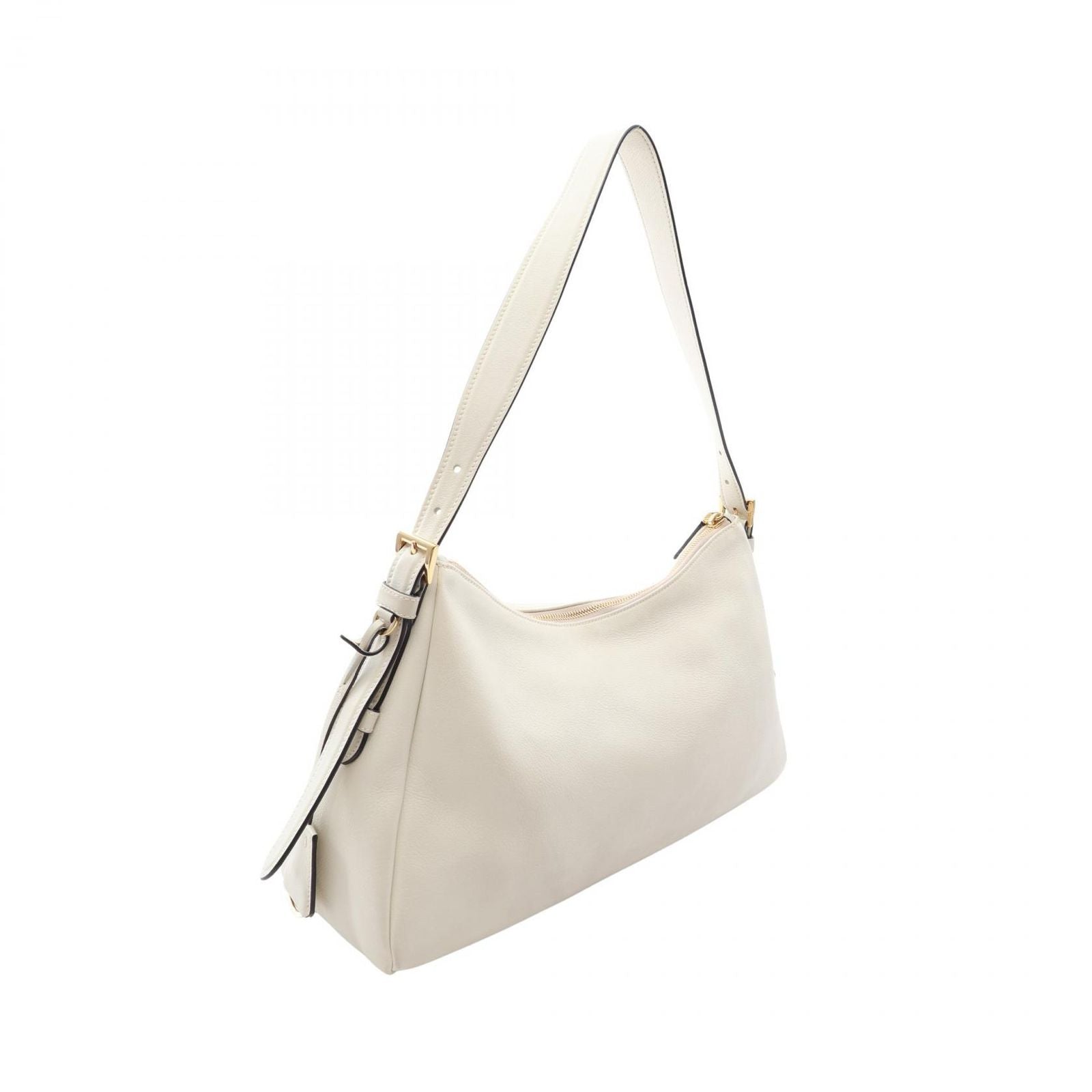 Prada Shoulder Bag Emme Large White Leather — view 2