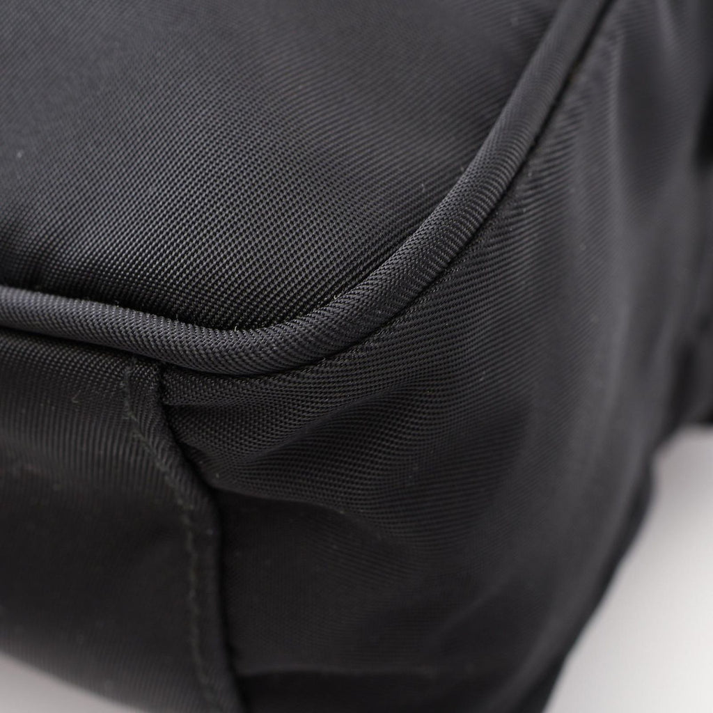 Prada Waist Bag Tessuto Montag Black Nylon Triangle Logo — view 8