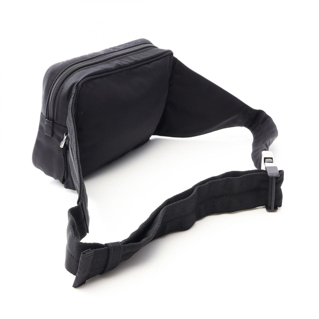 Prada Waist Bag Tessuto Montag Black Nylon Triangle Logo — view 2
