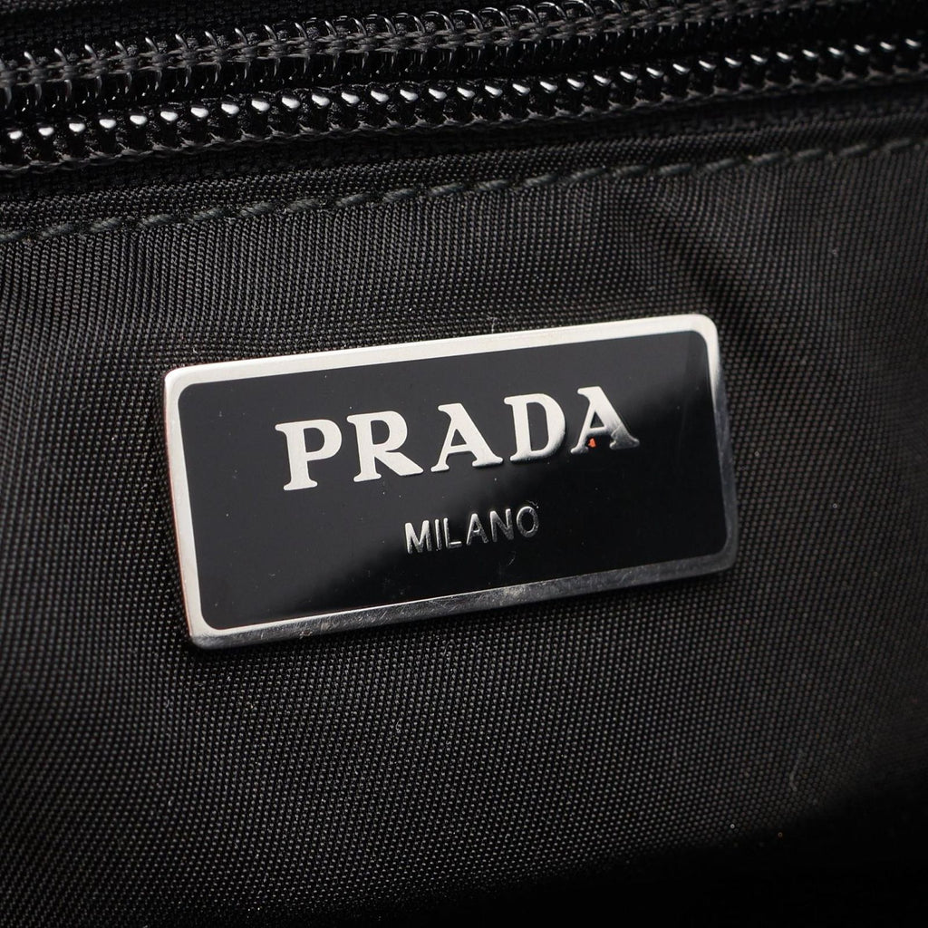 Prada Waist Bag Tessuto Montag Black Nylon Triangle Logo — view 4