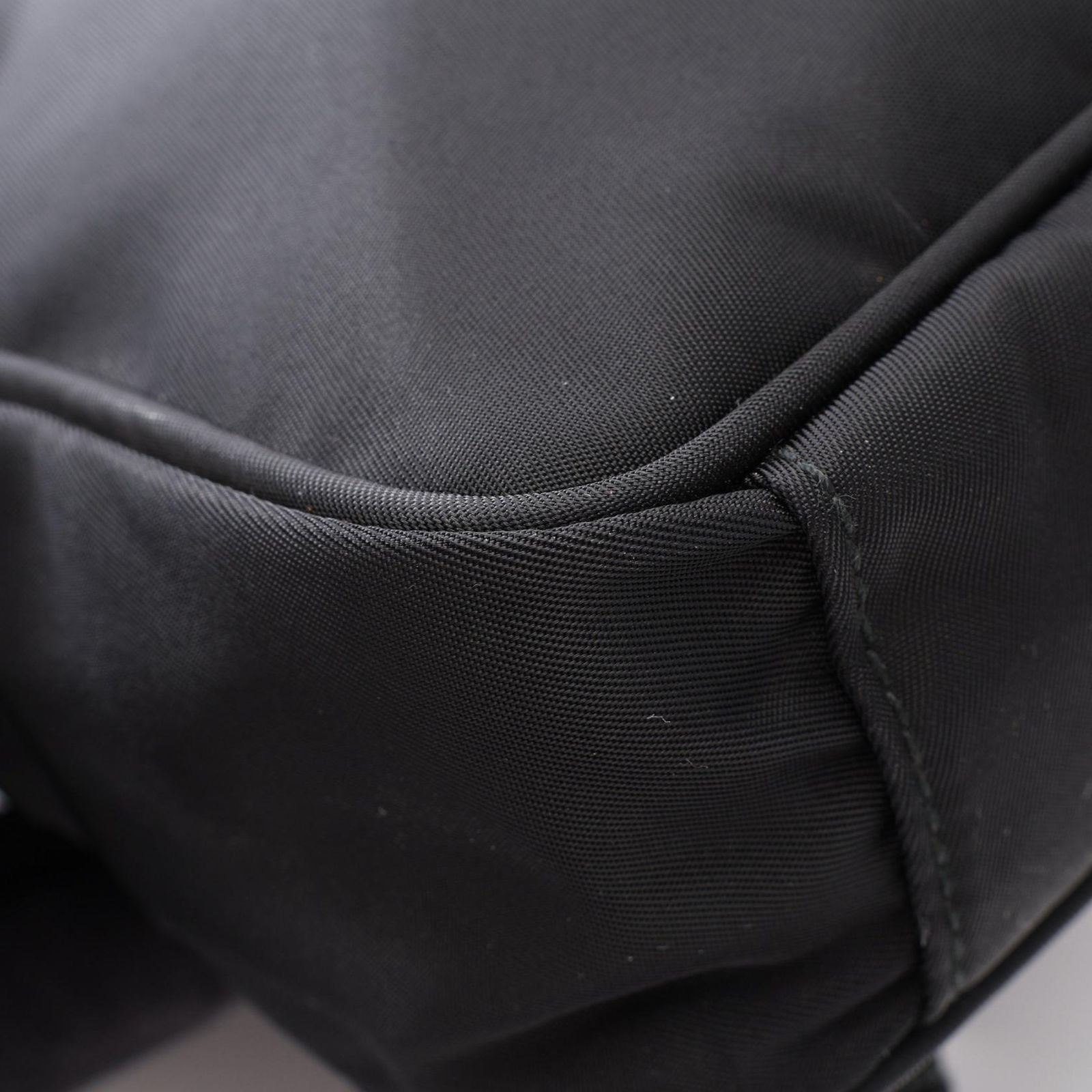 Prada Waist Bag Tessuto Montag Black Nylon Triangle Logo — view 7