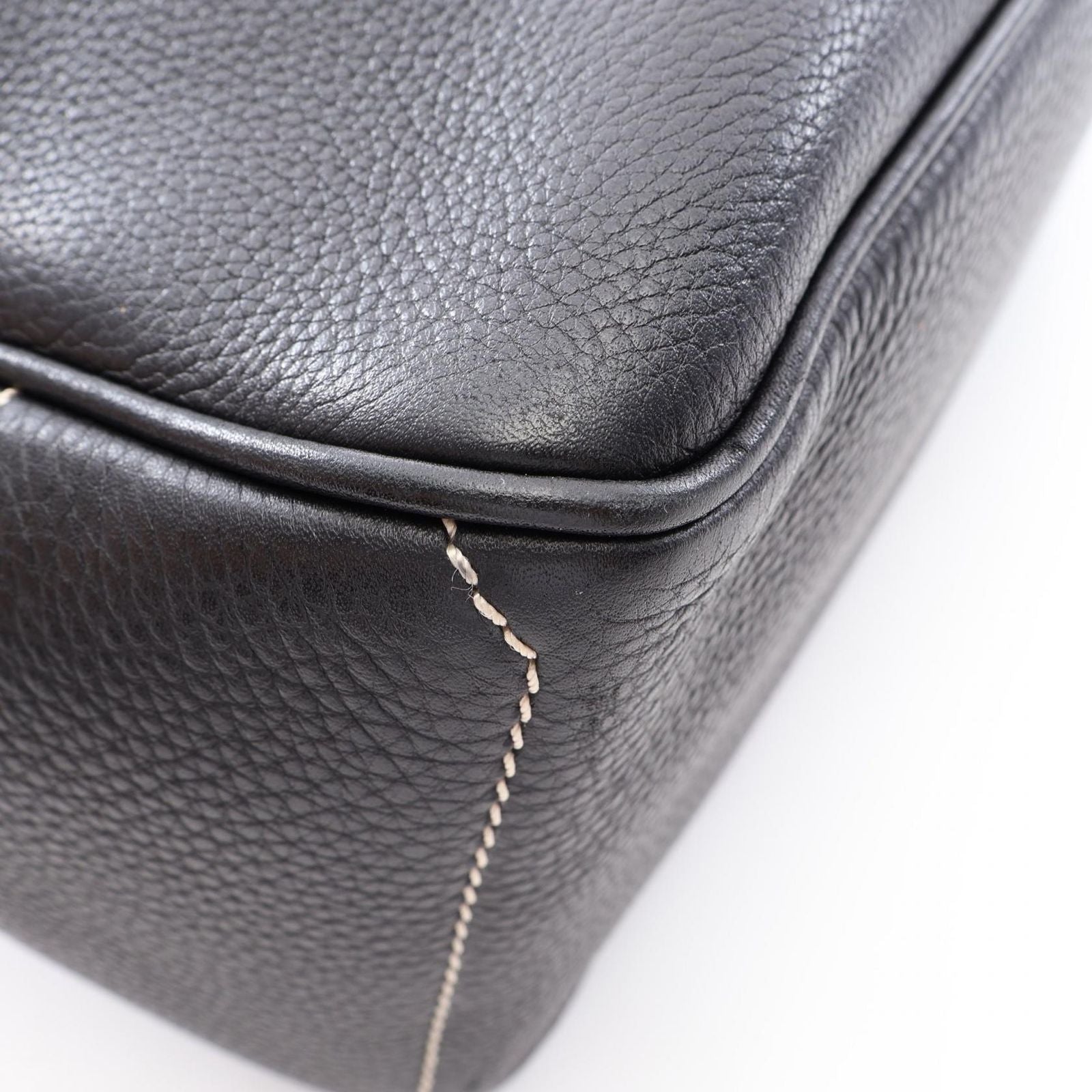 Celine Handbag Boogie Bag Black Leather — view 5