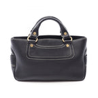 Celine Handbag Boogie Bag Black Leather