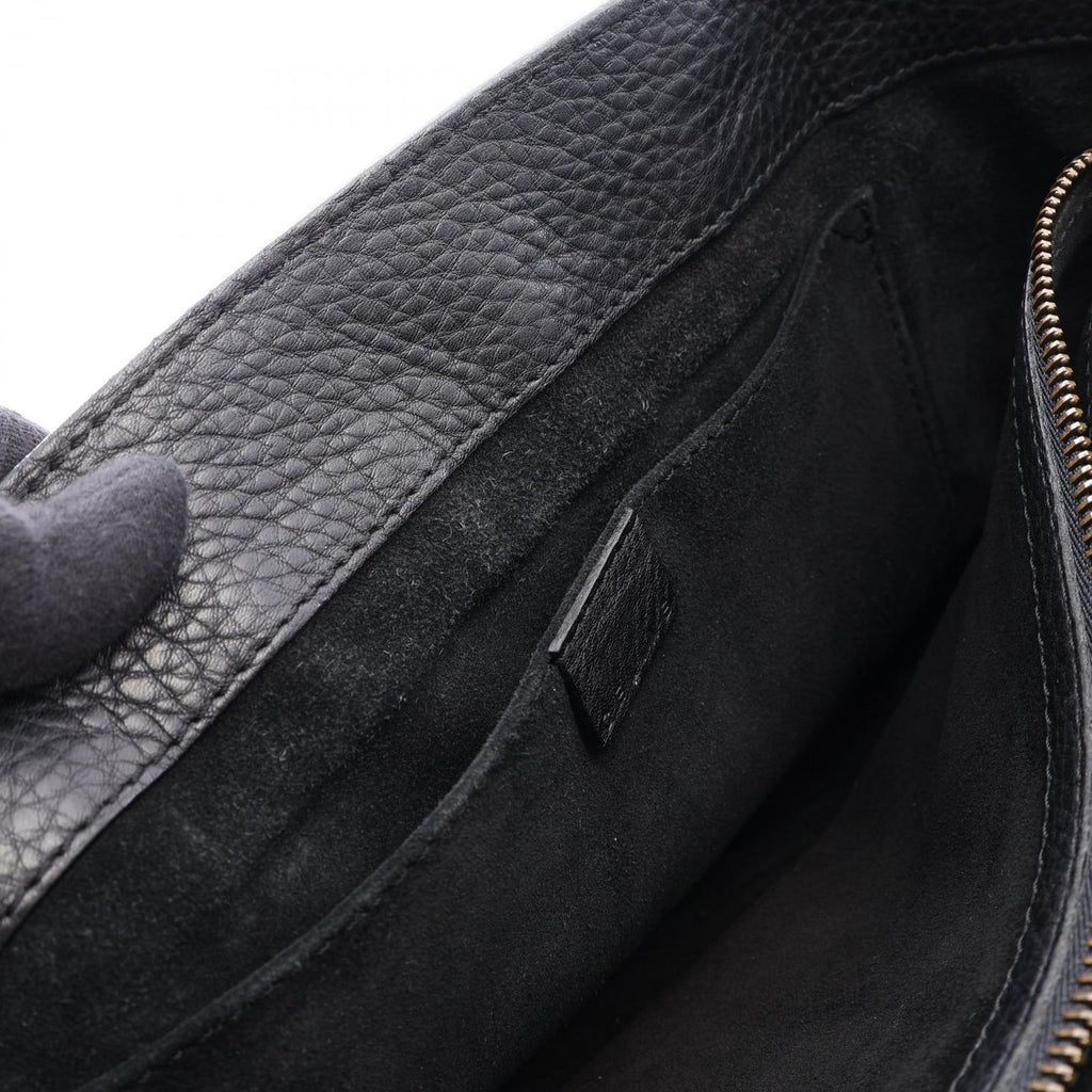 Celine Handbag Boogie Bag Black Leather — view 9