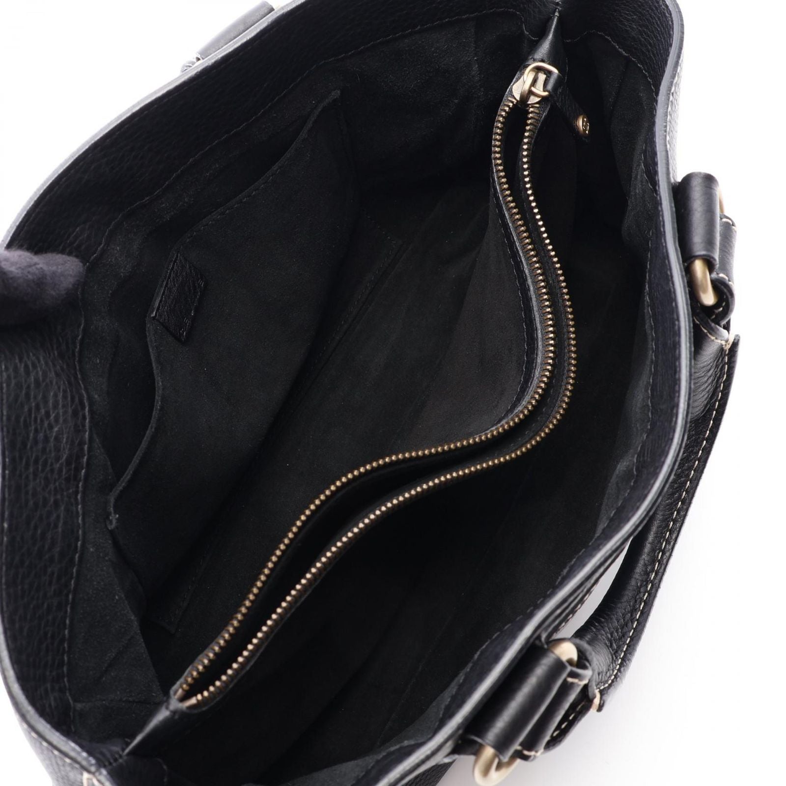 Celine Handbag Boogie Bag Black Leather — view 3