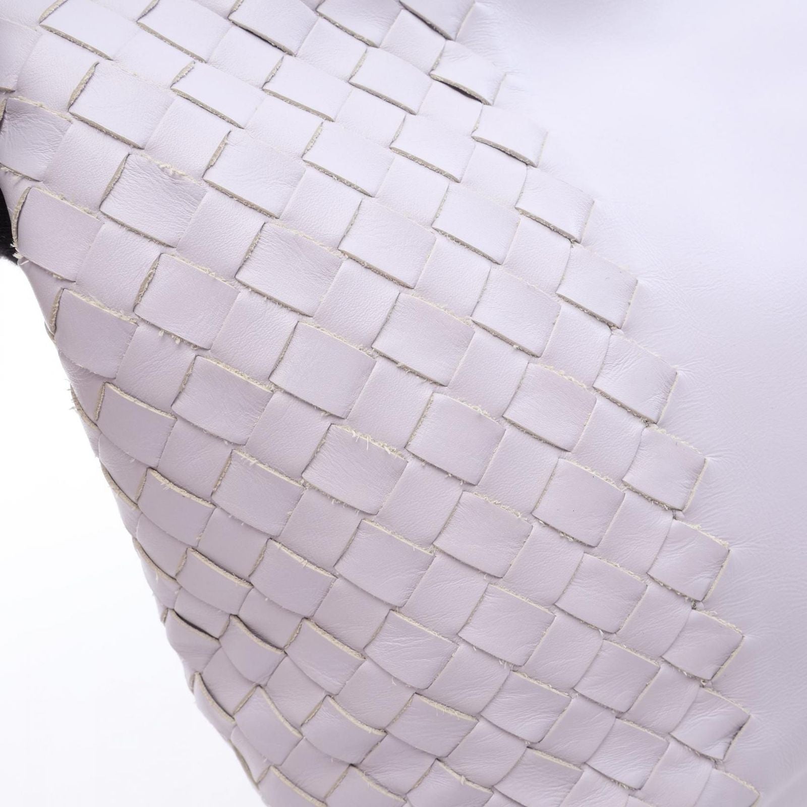 Bottega Veneta Tote Intrecciato Purple Leather — view 9