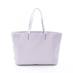 Bottega Veneta Tote Intrecciato Purple Leather