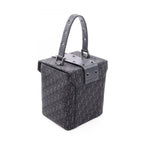 Dior Handbag Street Chic Trotter Black Canvas Leather Vanity — view 2