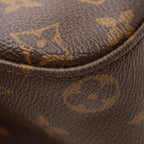 Louis Vuitton Shoulder Bag Looping GM Monogram Canvas Leather — view 6