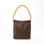 Louis Vuitton Shoulder Bag Looping GM Monogram Canvas Leather