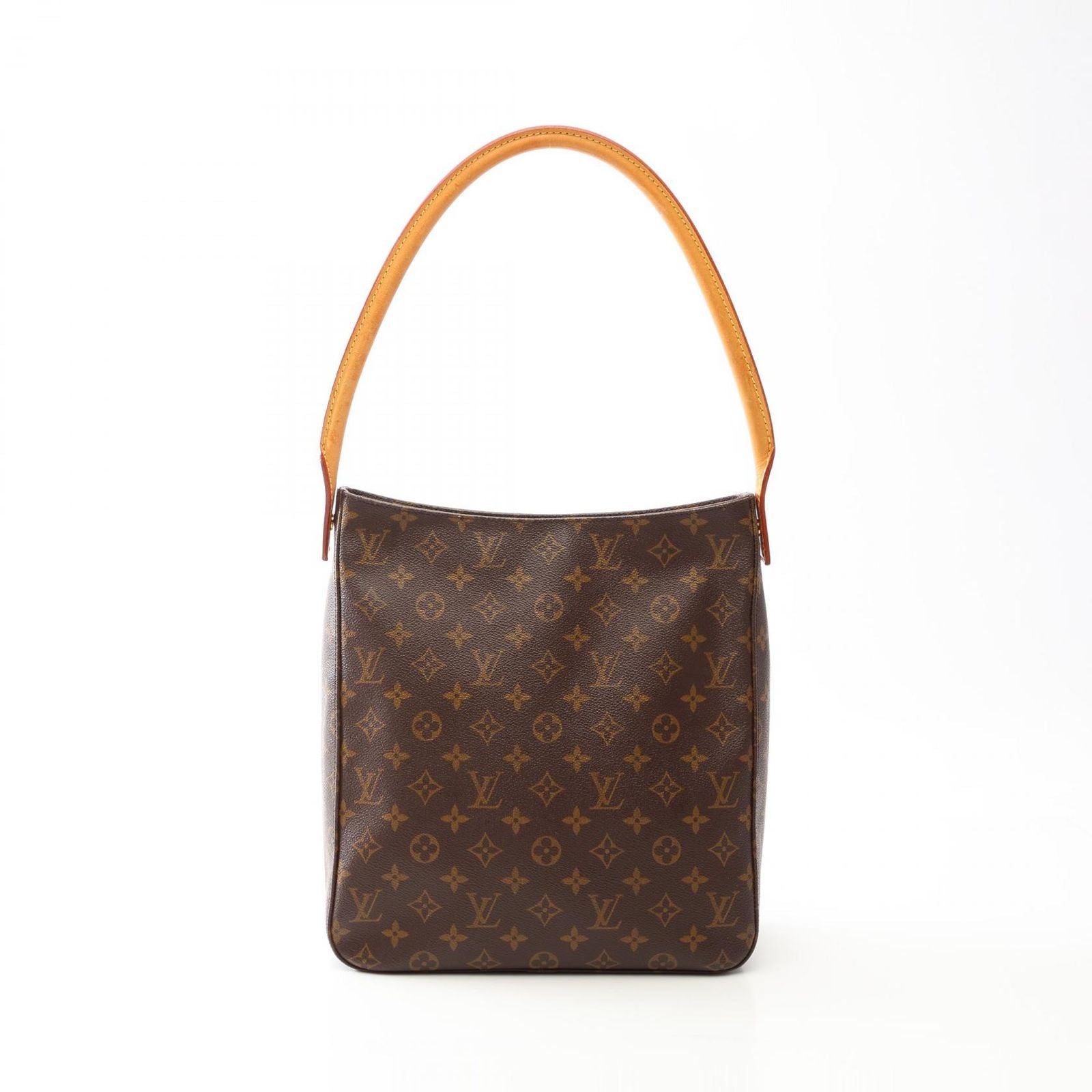 Louis Vuitton Shoulder Bag Looping GM Monogram Canvas Leather
