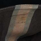 Fendi Shoulder Bag Mamma Bucket Navy Canvas Leather — view 6
