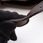 Fendi Shoulder Bag Zucca Brown Canvas Leather — view 9