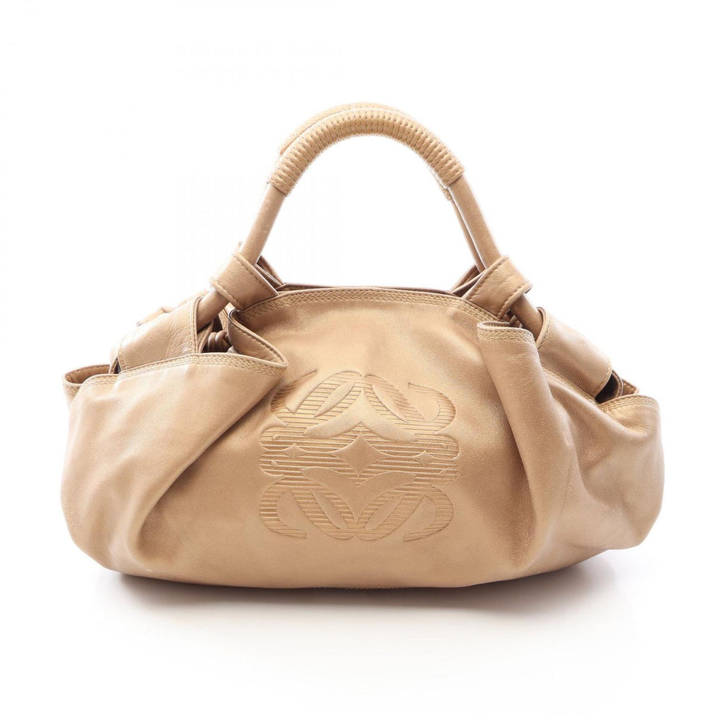 Loewe Handbag Nappa Aire Gold Leather