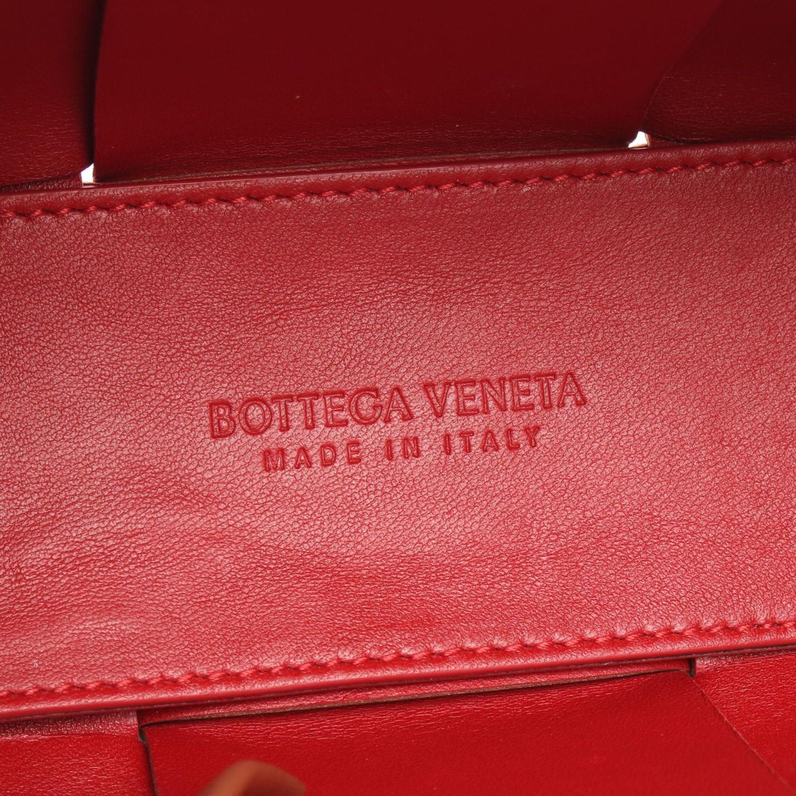 Bottega Veneta Tote Candy Arco 2-Way Brown Leather Micro — view 4