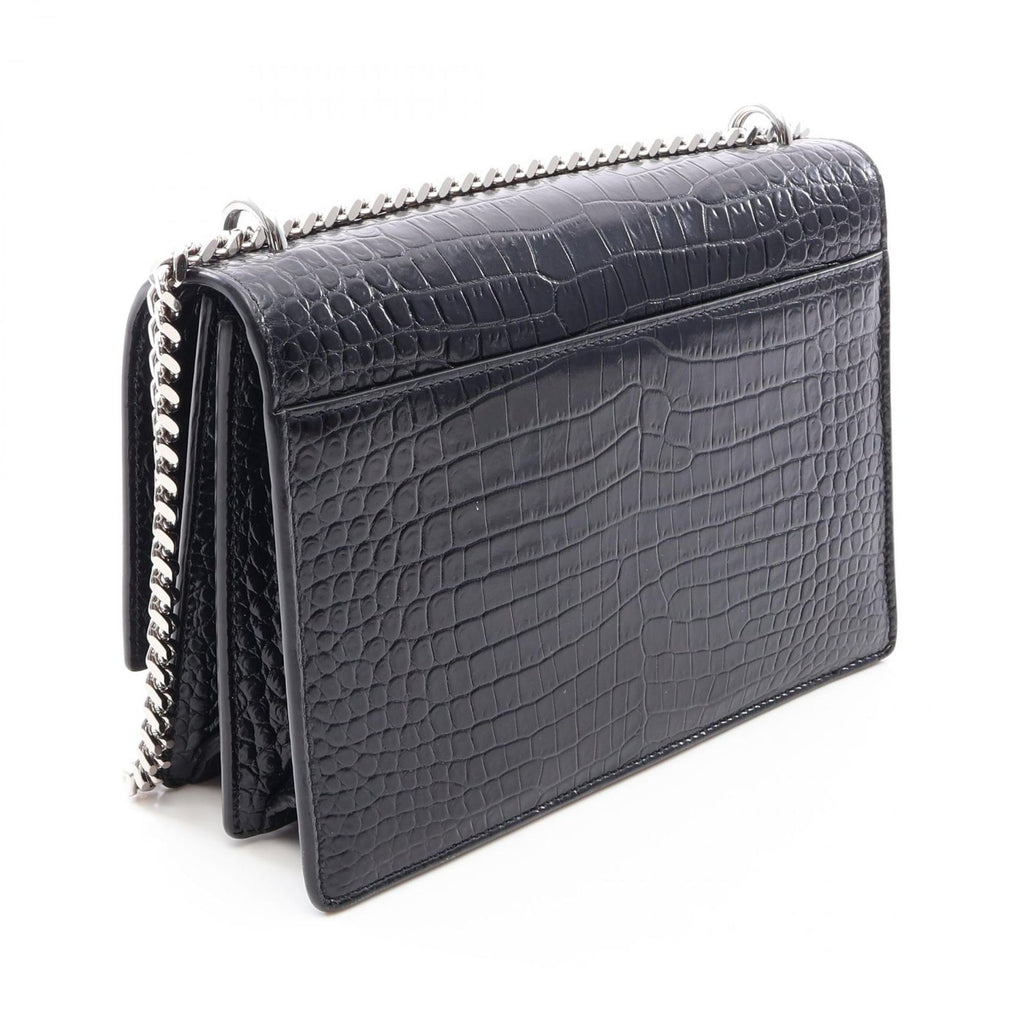 Saint Laurent Paris Shoulder Bag Sunset Croco — view 2