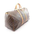 Louis Vuitton Boston Bag Keepall 55 Canvas Leather — view 2