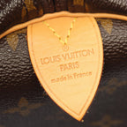 Louis Vuitton Boston Bag Keepall 55 Canvas Leather — view 4